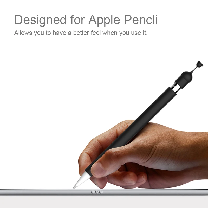 Мягкий силиконовый чехол для Apple Pencil Case iPad Tablet Touch Pen Stylus защитный чехол|Стилусы