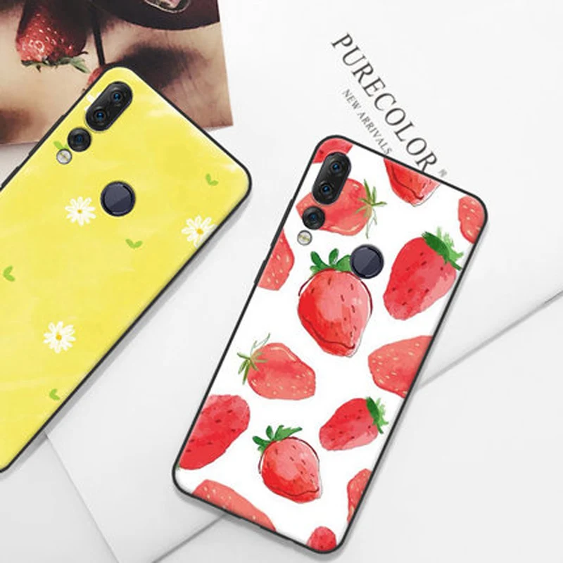 Силиконовый чехол для Lenovo Z5s LenovoZ5s в стиле ретро с рисунком мягкий телефона L78071