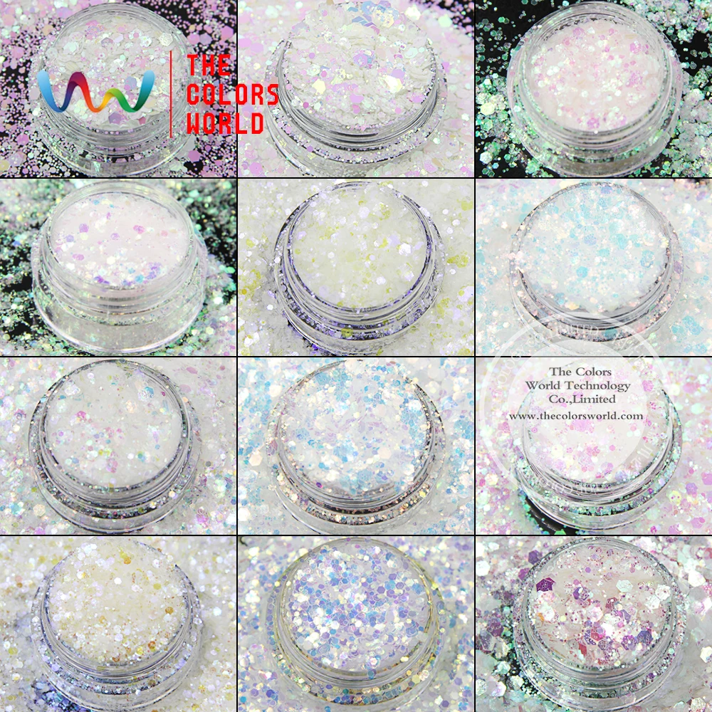 Фотообои для дизайна ногтей разные цвета|rainbow glitter|white glitterglitter white |