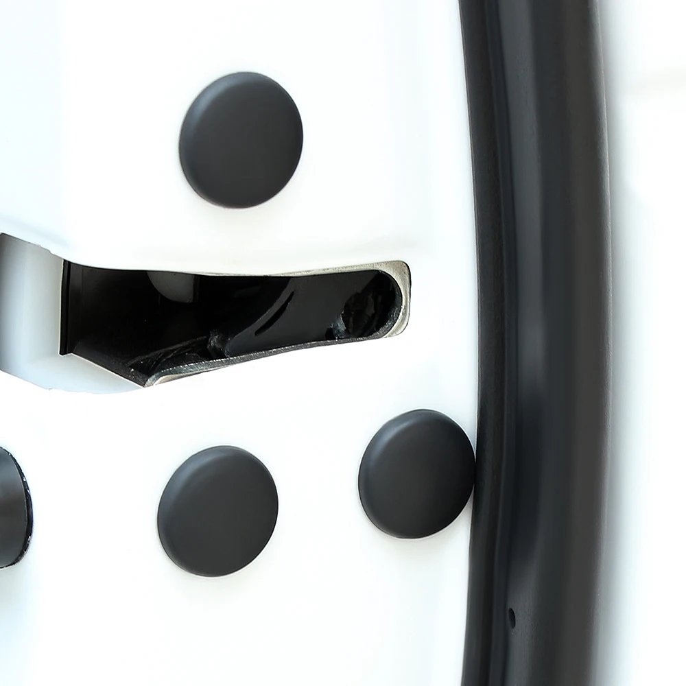 Универсальные 12 шт./лот Автомобильные Защитные винты для дверного замка наклейки