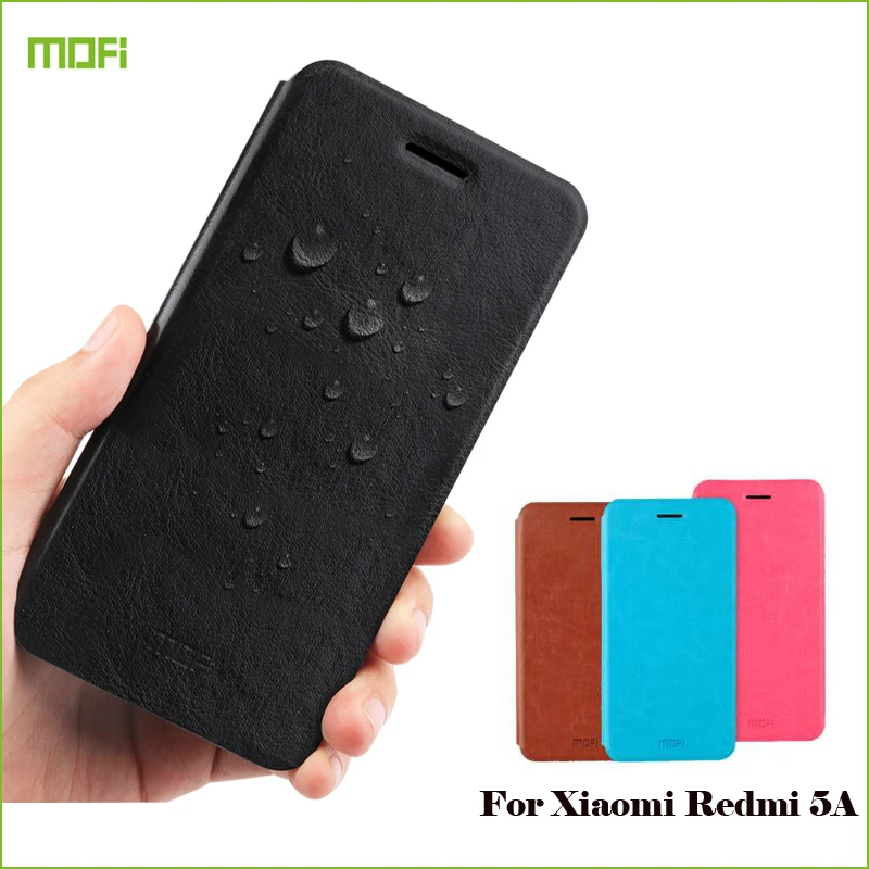 Mofi для Xiaomi Redmi 5A Чехол-книжка из искусственной кожи чехол для мобильного телефона для Xiaomi Redmi 5A чехол-подставка для телефона s