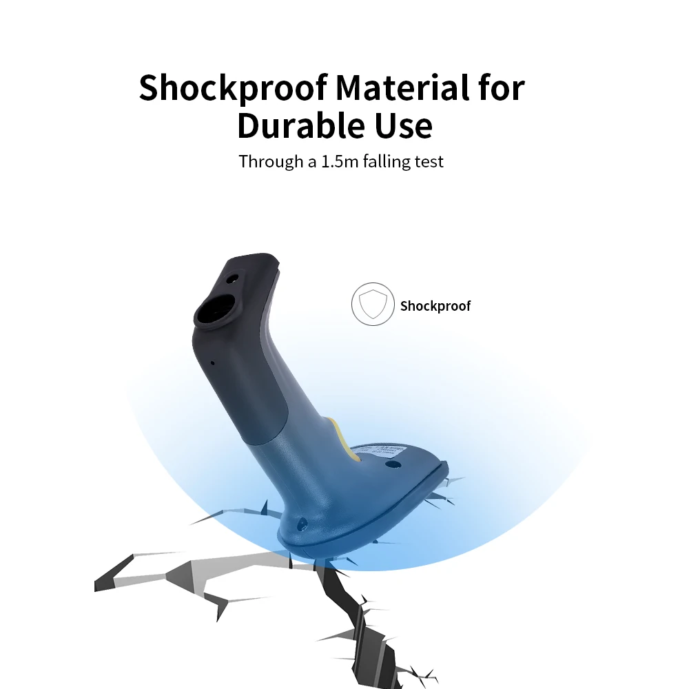 Проводной сканер штрих кодов USB универсальный сканирующий QR код 1D и 2D считыватель