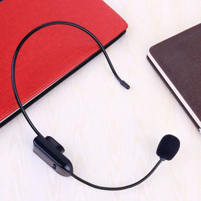 Портативный FM беспроводной микрофон гарнитура радио Мегафон Для гида Обучающие