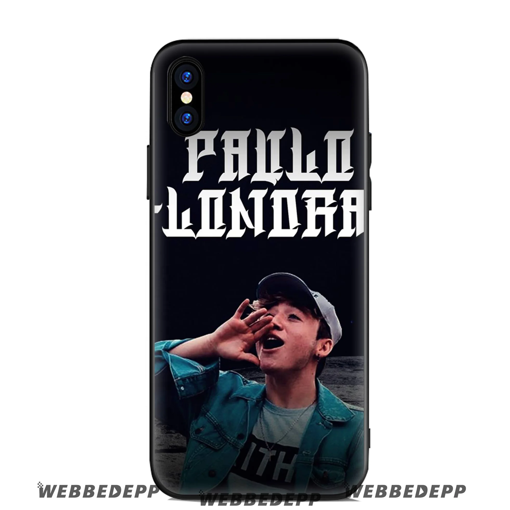 WEBBEDEPP Paulo Londra Мягкий силиконовый чехол для Apple iPhone 11 Pro Xr Xs Max X или 10 8 7 6 6S Plus 5 5S SE ТПУ |