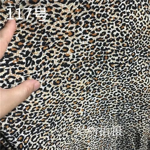 117 Четырехсторонняя эластичная трикотажная кристальная льняная ткань молочный халон Купальник Одежда ткань спандекс ткань - Цвет: 117
