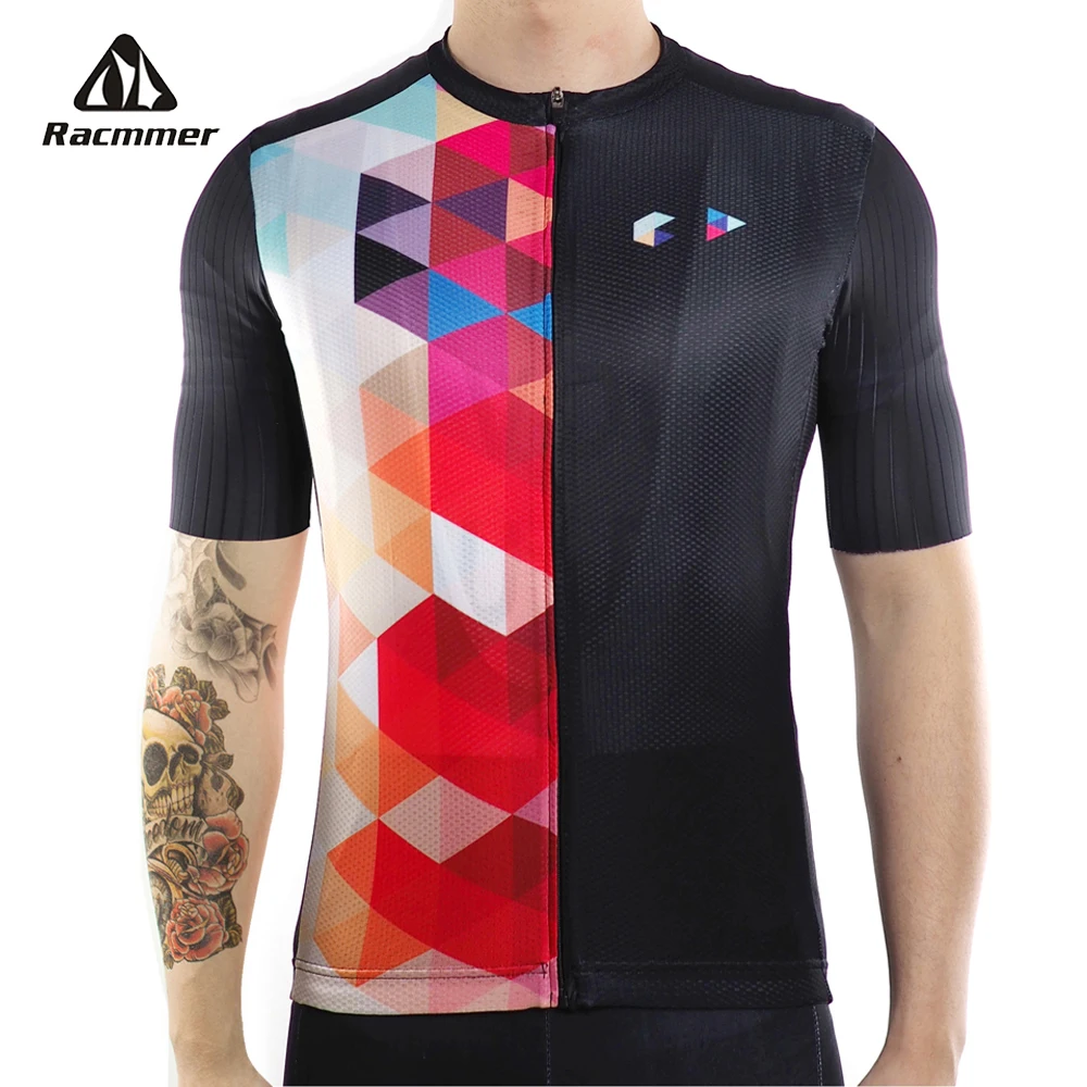 Racmmer 2020 Pro Team дышащая велосипедная майка летняя Mtb короткая одежда Ropa Maillot Ciclismo