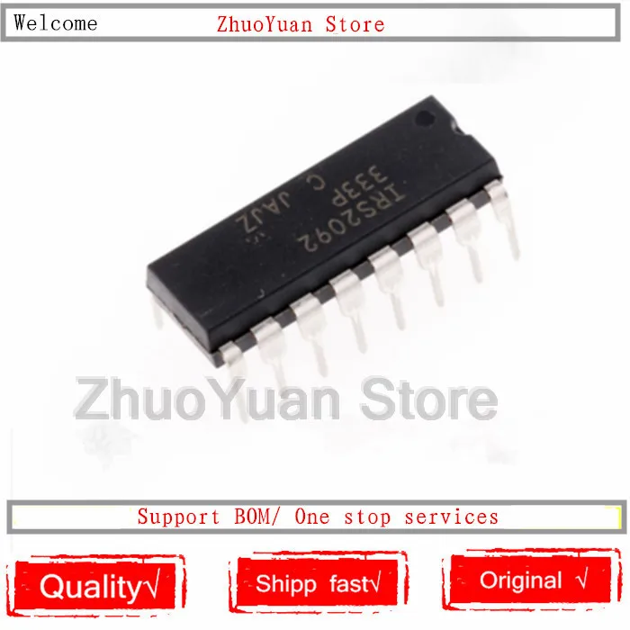 1 шт./Лот Новый оригинальный чип IRS2092 IRS2092PBF IRS2092P DIP 16 IC|Голосовые модули