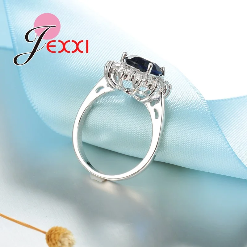 Кольцо из серебра 925 пробы с фианитом 3 цвета|wedding rings|fashion ringsring fashion |