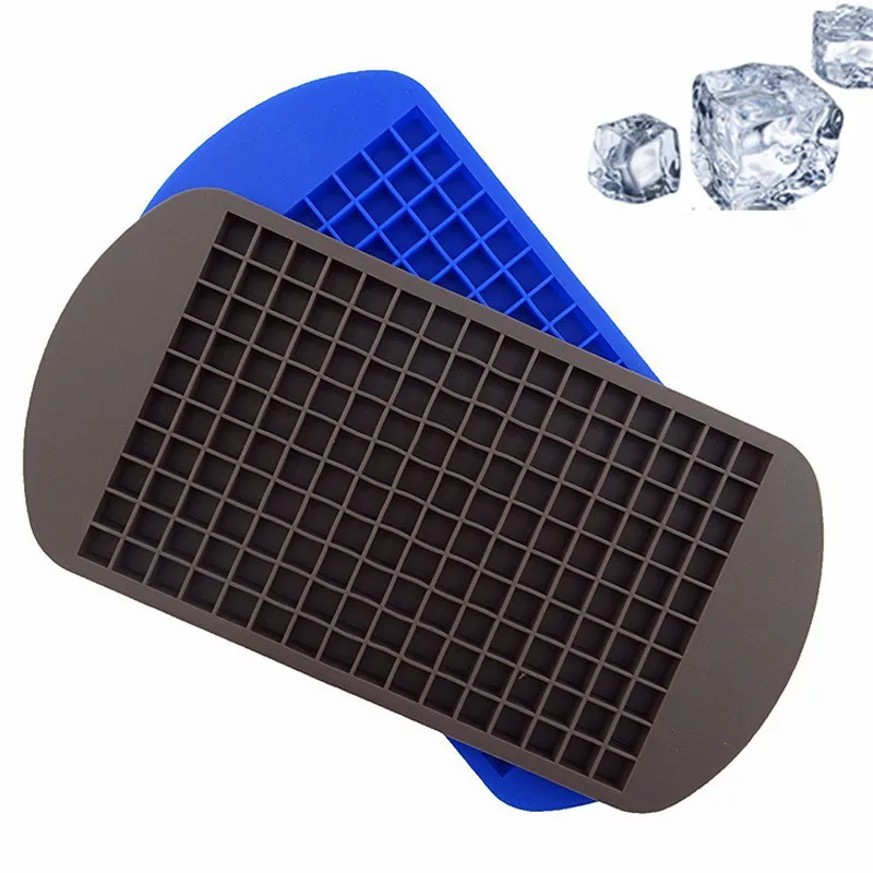 Ледяной кубик лотки силиконовые 160 сетки квадратной формы маленький