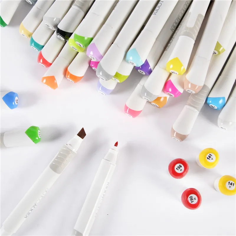 CONDA маркерная ручка с двумя наконечниками 36 шт./компл. художественные маркеры