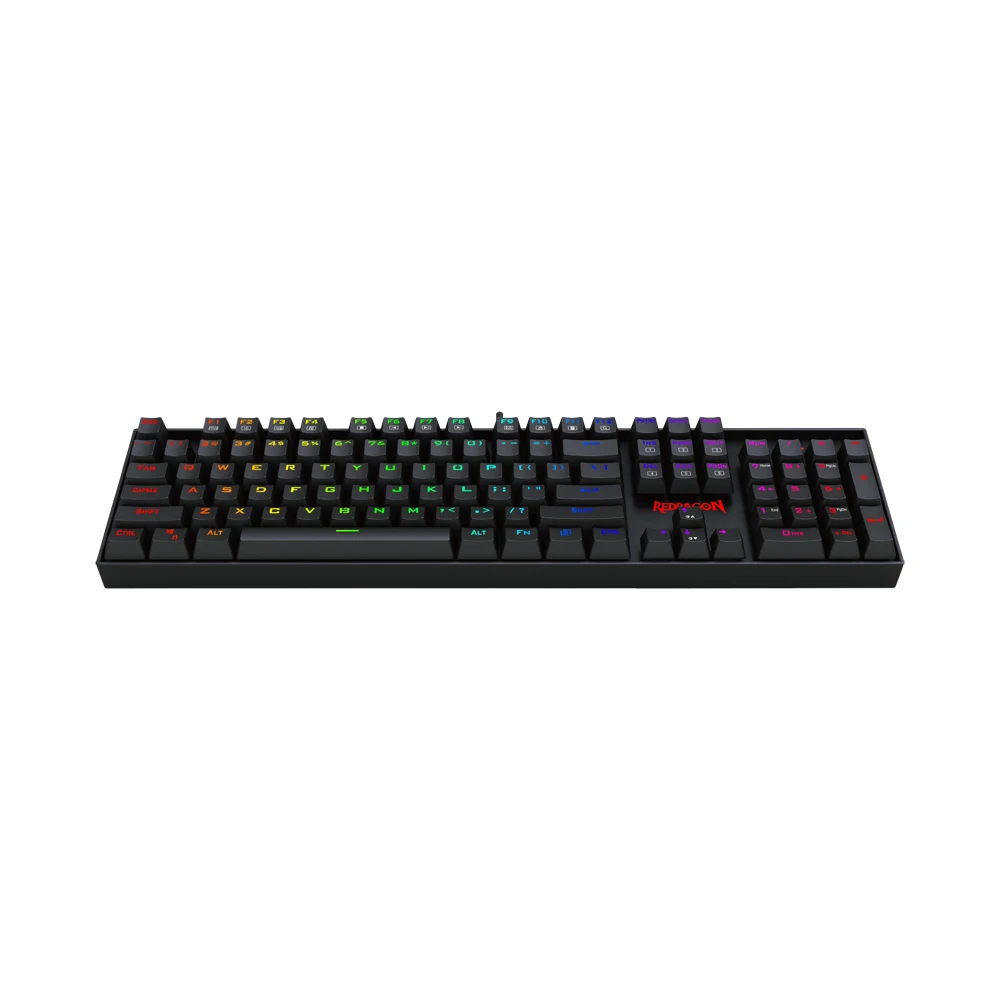 Механическая клавиатура Redragon K551 VARA RGB синий переключатель Outemu эргономичный