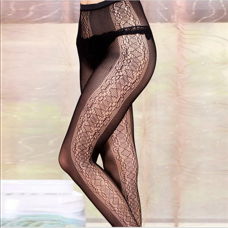 Пикантные длинные чулки женские бесшовные колготки пикантные 948|sex tights|seamless