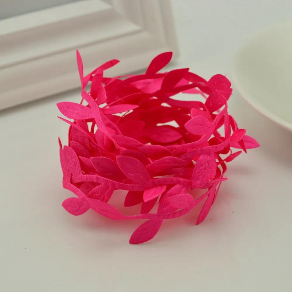 Искусственные зеленые гирлянды листья из ротанга аксессуары сделай сам для