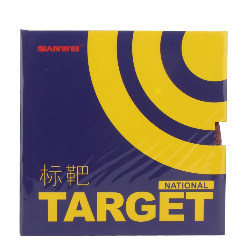 SANWEI Target National, 1,8 мм, синяя губка для настольного тенниса, резина, хороший контроль и вращение, прыщи, резина для пинг-понга