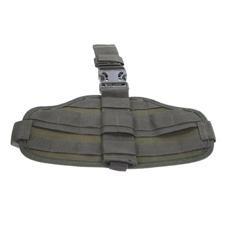 Противоскользящая ножная кобура Glock 17 Molle быстрая отсоединяющаяся прямая кожаная кобура с MOLLE Чехол для мусора держатель 31 см x 19 см Высокое качество