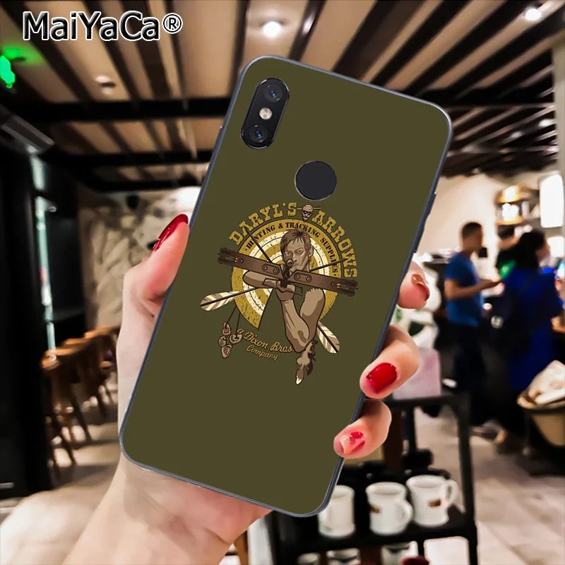 MaiYaCa с изображениями из сериала «Ходячие мертвецы» Новинка чехол для телефона Fundas крышка для Xiaomi Redmi8 4X 6A S2 7A 6A Redmi 5 5Plus Note5 7 Note8Pro