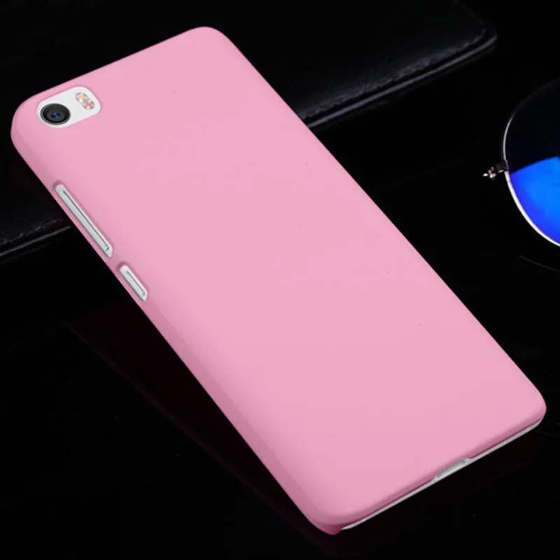 Pink Матовый пластиковый чехол 5,15 для Xiao mi 5 чехол для Xiao mi 5 mi 5 M5 Pro Prime High Edition чехол-лента на заднюю панель - Цвет: Pink