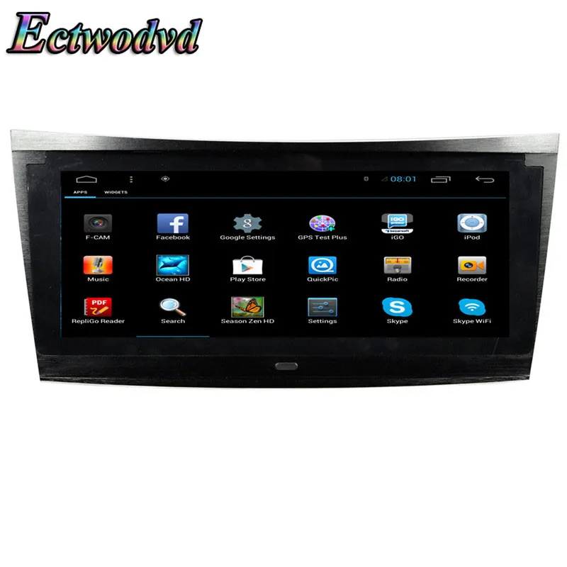 Ectwodvd 8 дюймов Восьмиядерный Android 1 Автомобильная dvd навигационная система Радио