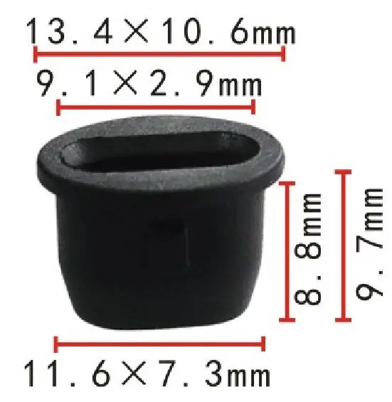 Shhworldsea 100 шт. строительный радиатор для GM 15596280 chrysler 6035274 от 1985 on|auto clips and fasteners|auto