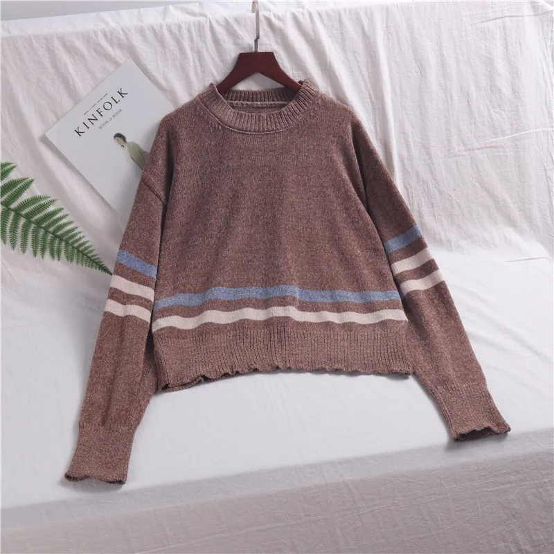 Hirsionsan Sweater Woman 2018 Casual O-neck Winter Autumn Chenille Women Sweaters and Pullovers Soft Warm Jumper Pull Femme | Женская