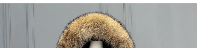 AYUNSU зима длинный пуховик женщина с капюшоном Большой Racoon меховой воротник черного, желтого цвета пальто парки Для женщин куртки Abrigos Mujer KJ464