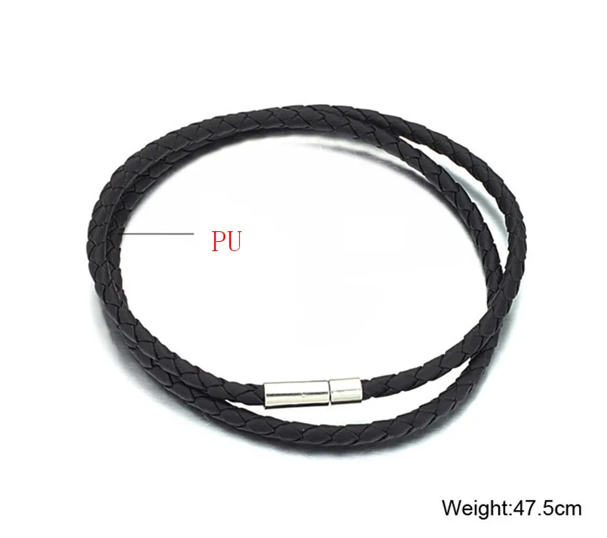 Женское ожерелье с подвеской готическое мужское кожаное цепочкой Ювелирное
