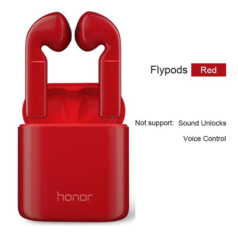 Huawei Honor Flypods Pro беспроводные Bluetooth наушники с пылезащитной Водонепроницаемая гарнитура для смартфона huawei Honor - Цвет: Flypods Red