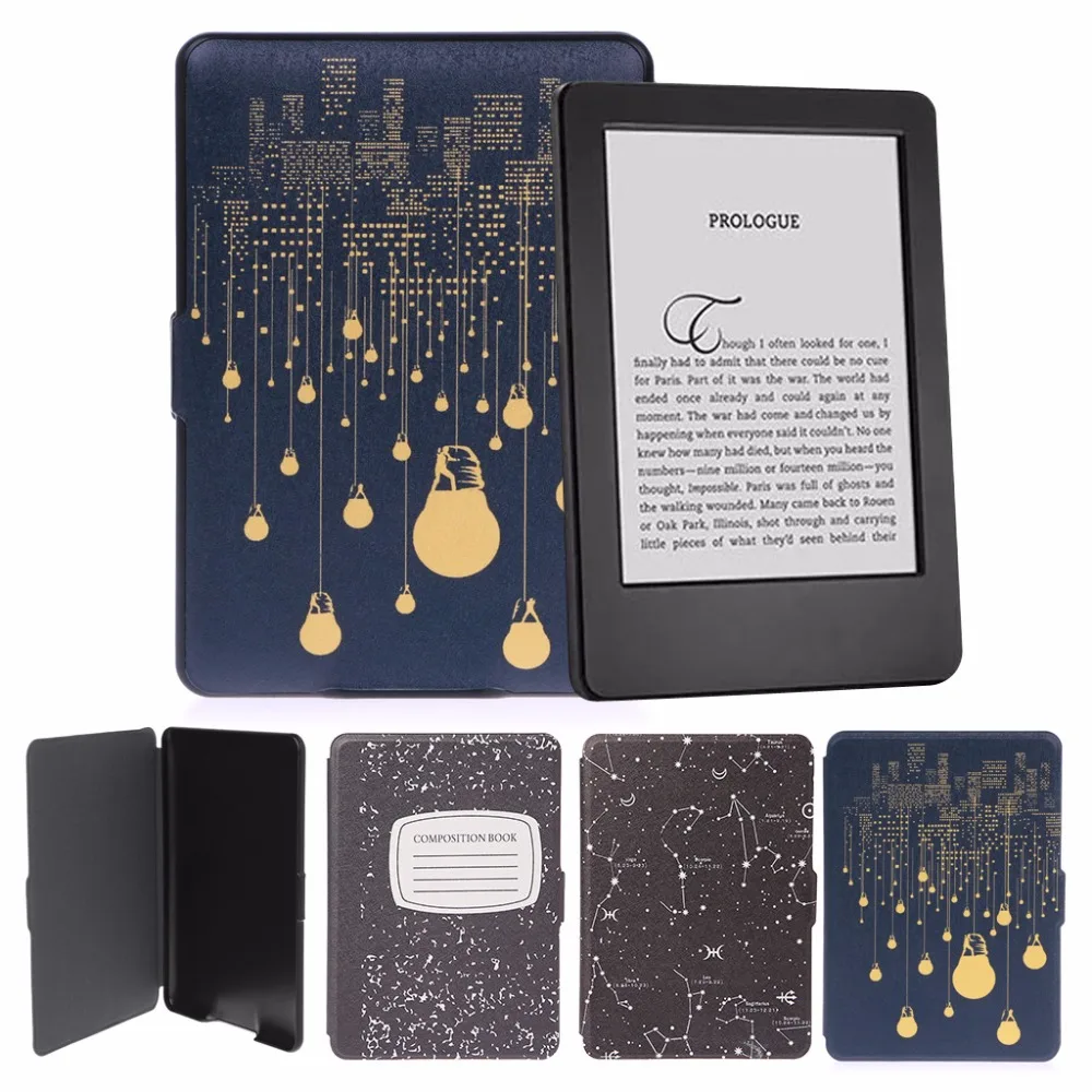 Высококачественный кожаный защитный чехол подставка для планшета Amazon Kindle Paperwhite