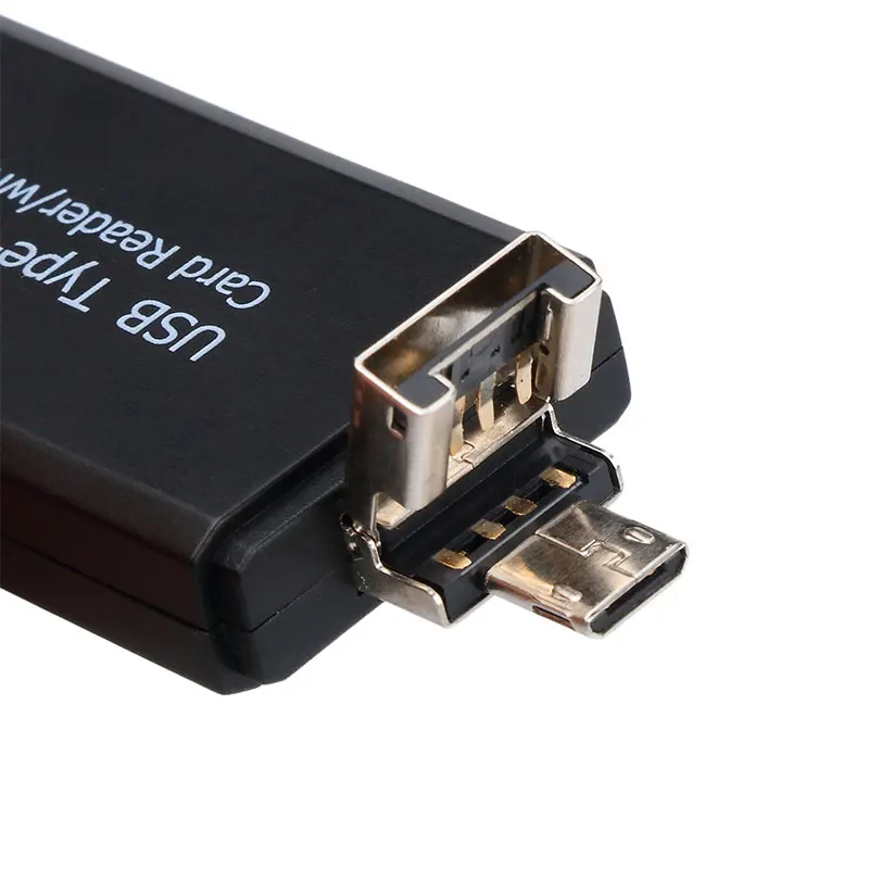 Kebidu оптовая продажа многофункциональный конвертер считыватель смарт карт Type C USB
