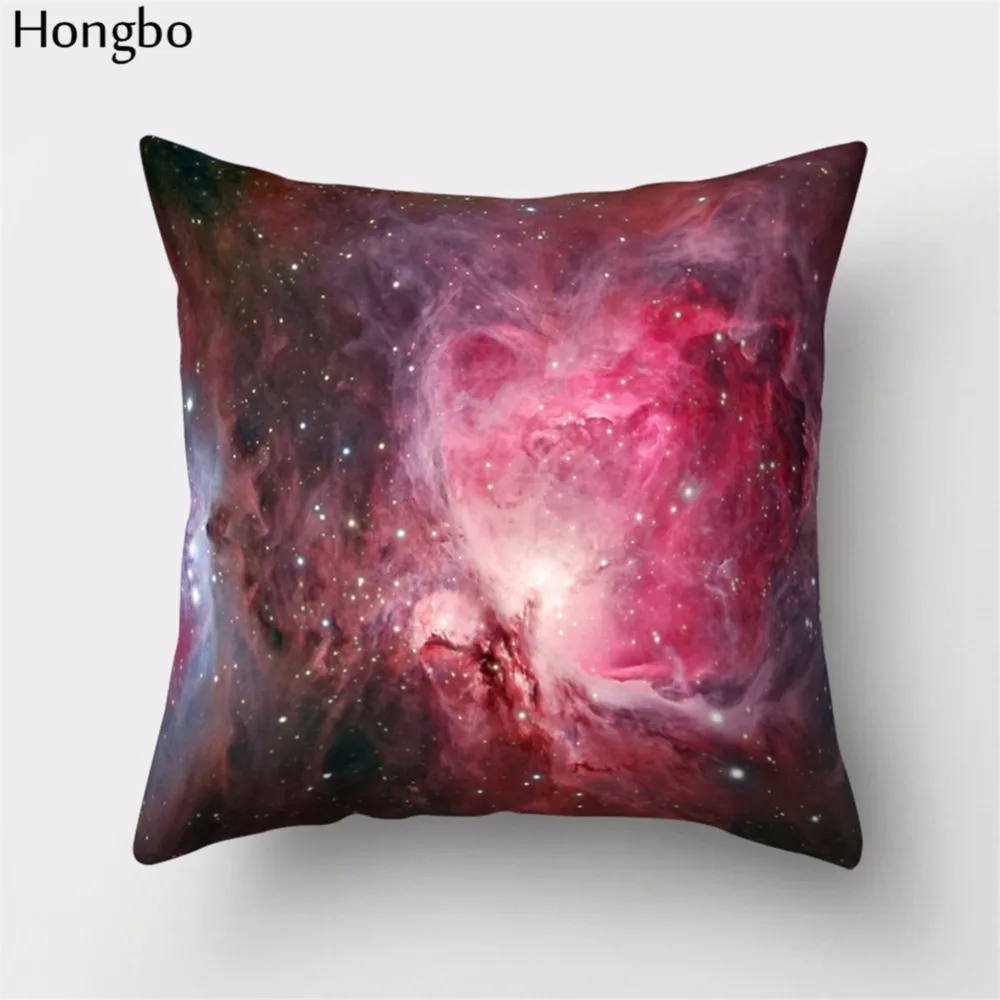 Hongbo 1 шт. ночное звездное небо звезды Сияющие Великолепная Туманность сказочная галактика фантазия Вселенная Чехлы для подушек диван