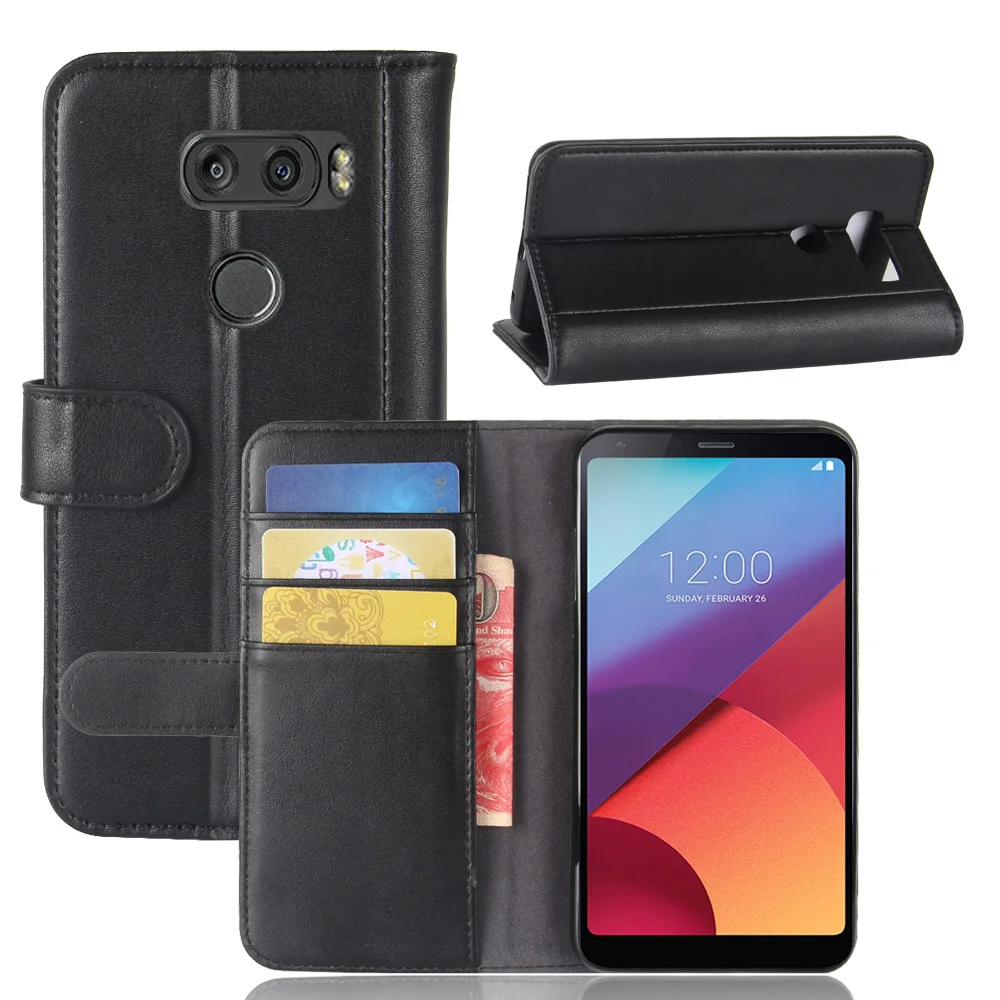 Чехол CYBORIS для LG V30 чехол из натуральной коровьей кожи V 30 роскошный флип-чехол