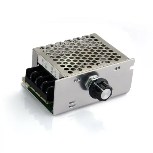 Регулятор напряжения регулятор скорости диммер scr + оболочка AC 220V 4000W |