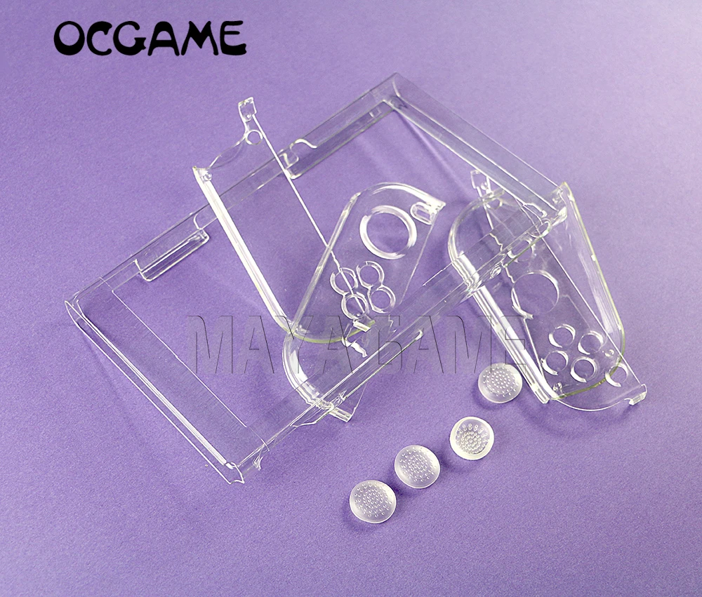 OCGAME прозрачный пластиковый защитный чехол для коммутатора NS NX консоль Crystal Shell 12