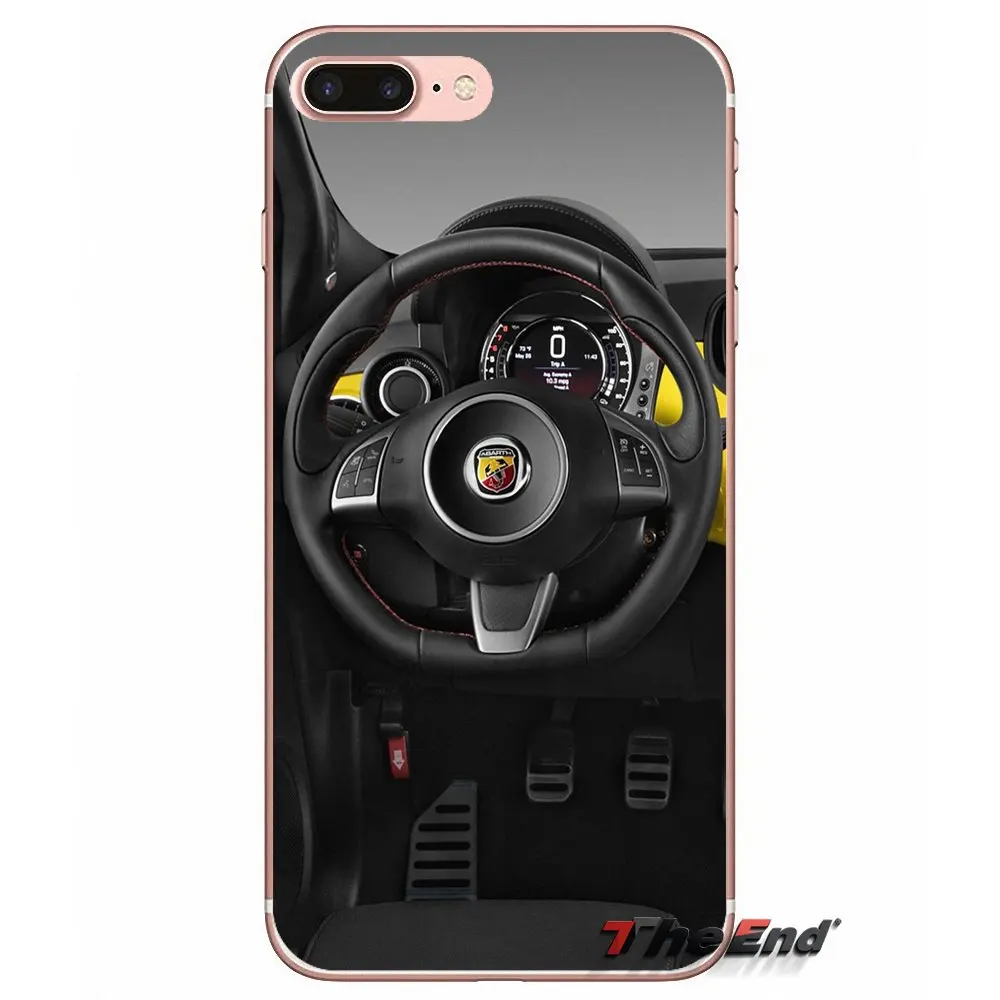 Супер автомобильный чехол с логотипом abarth для мобильного телефона Samsung Galaxy S2 S3 S4 S5