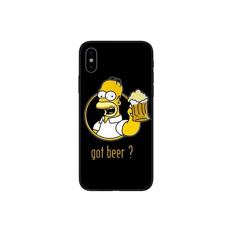 Мягкий силиконовый черный чехол из ТПУ для iPhone 5 5s SE 6 6s 7 8 PLUS X XR XS MAX X|Бамперы| |