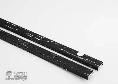 LESU CNC металлическая рама шасси 1/14 RC MAN 8*8 гидравлический самосвал Модель