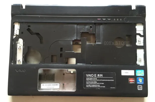 Palmrest upper black Чехол для sony Vaio SVE151 SVE1511 SVE1512 SVE151G11M SVE151j13l SVE151J13M lcd задняя/Передняя панель/Упор для рук верхняя/Нижняя крышка - Цвет: Palmrest upper black