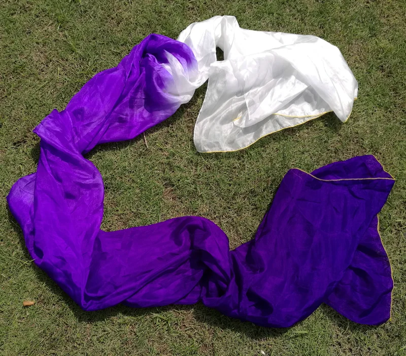 Танец живота вуаль из натурального шелка стример для восточных танцев шаль