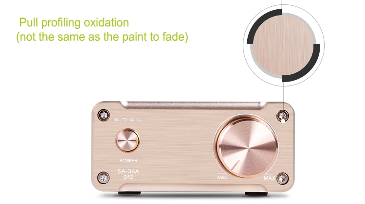 S.M.S.L SMSL SA-36A Pro AMP стерео HIfi аудио цифровой усилитель с 15 в 3.8A адаптер питания большой мощности Цифровой Интегрированный Tripath