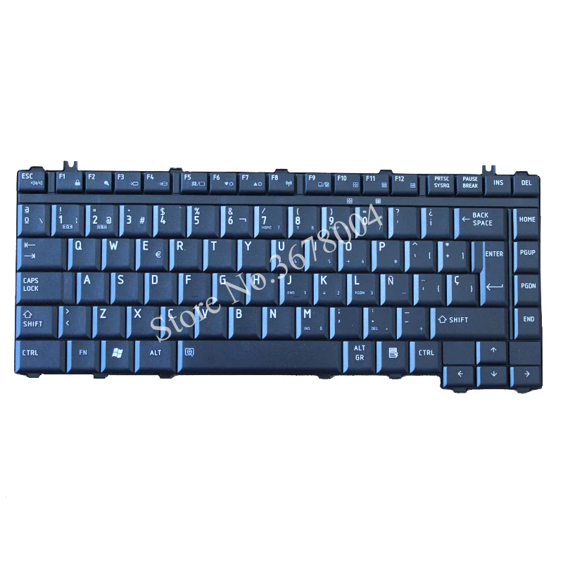 Новый SP для Toshiba Satellite L300 A300 A305 A300D A305D M300 F40 F45 G40 G45 F50 F55 испанская клавиатура