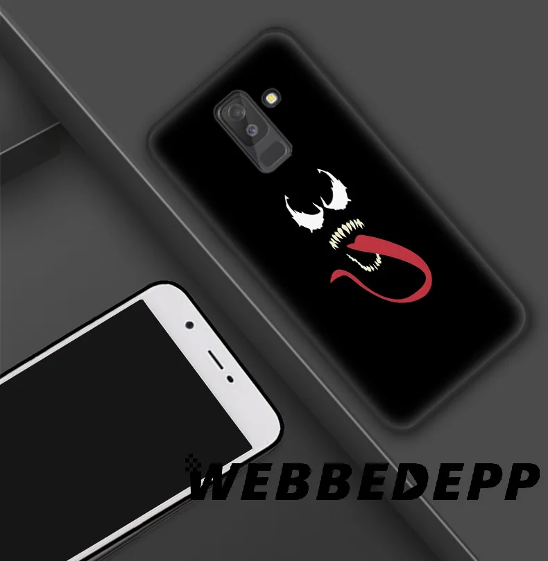 WEBBEDEPP Venom Мягкий ТПУ силиконовый чехол для Samsung Galaxy S10 S10e S9 S8 Plus S7 S6 Edge & J6 |
