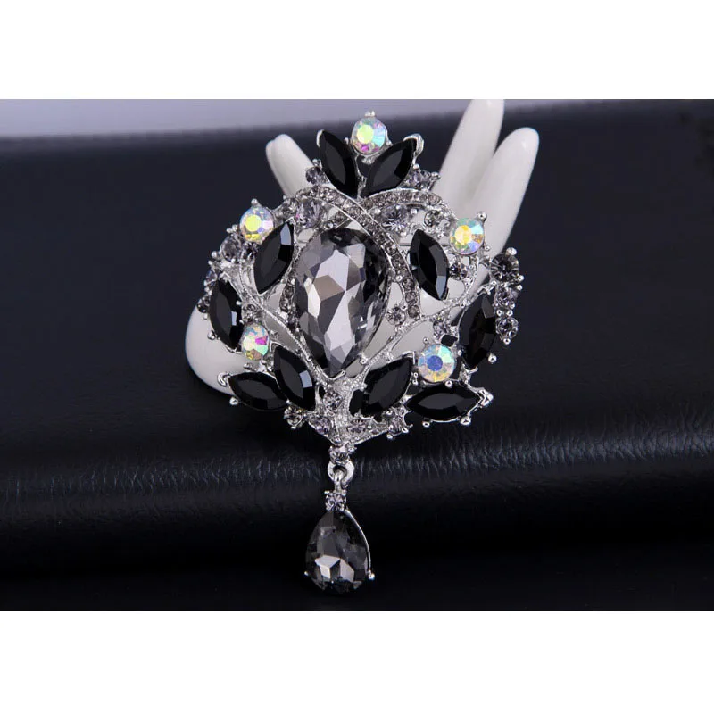 1 шт. новые роскошные акриловые разноцветные красные розовые императорские Броши