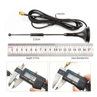 1pc 433mhz 7dbi high gain small sucker antenna wireless modem aerial with 1 5m3m cable sma male connector new wholesale price