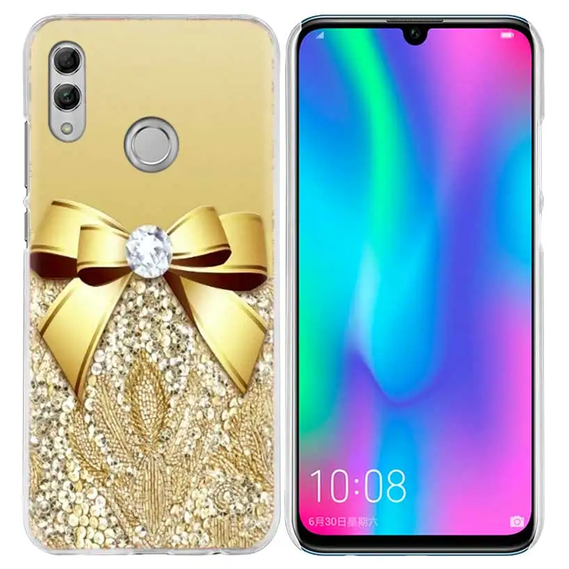 14 Декоративный блестящий красный чехол для huawei Honor 8X Y9 9 10 Lite Play 8C 8S 8A Pro V20 20i 10i Y6 Y7 Жесткий ПК чехол для телефона - Цвет: 14
