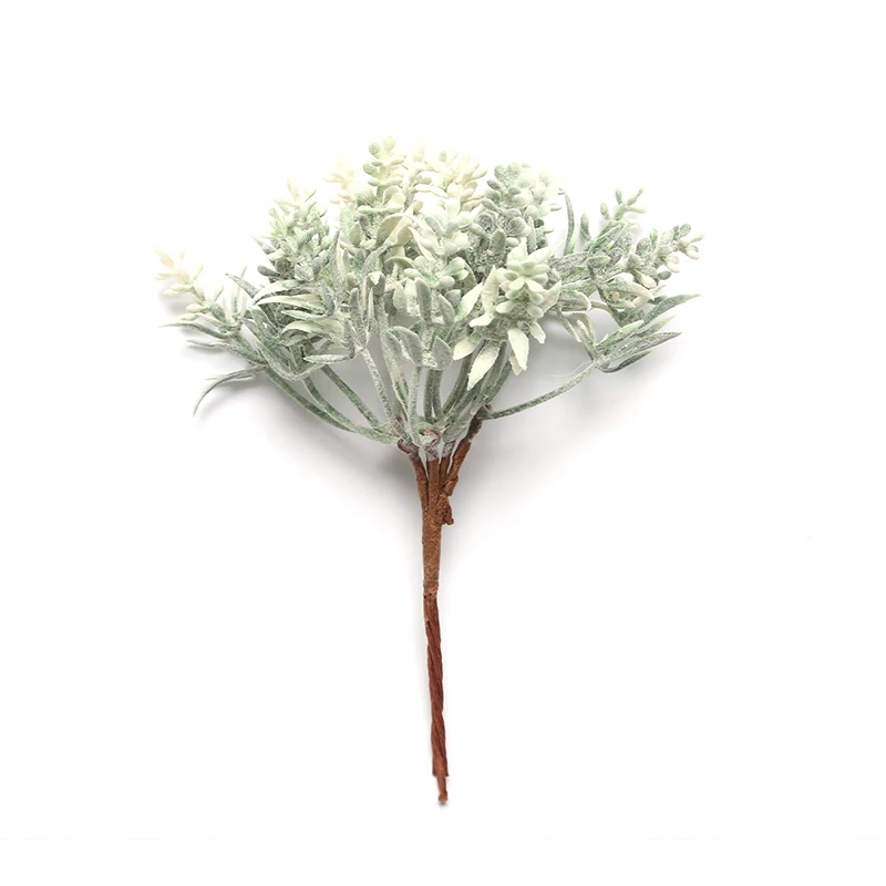 Искусственный букет из лавандового пластика 6 шт. для свадьбы дома Рождества
