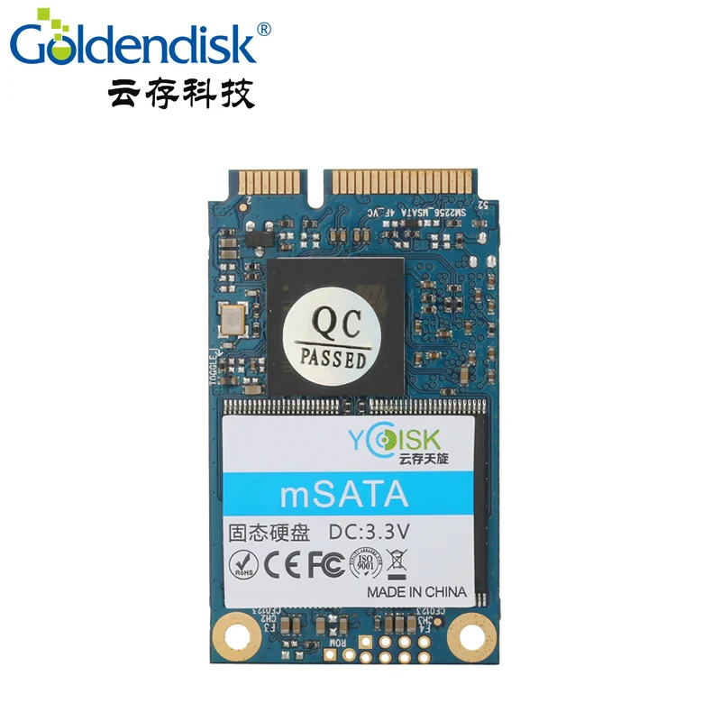 Goldendisk YCdisk серийный 240 ГБ 256 mSATA SSD с Кэш памятью для ноутбука Intel Samsung Gigabyte Thinkpad Lenovo