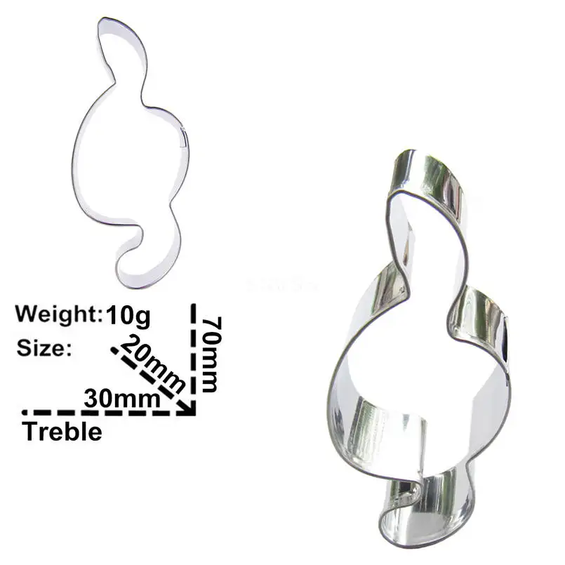 Прямая продажа волшебный звук музыкальный символ форма украшение для торта