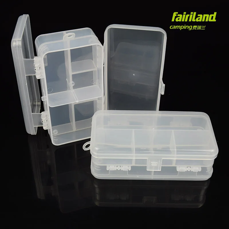 Коробка для рыбалки 6 отделений коробка хранения прозрачная рыболовная приманка