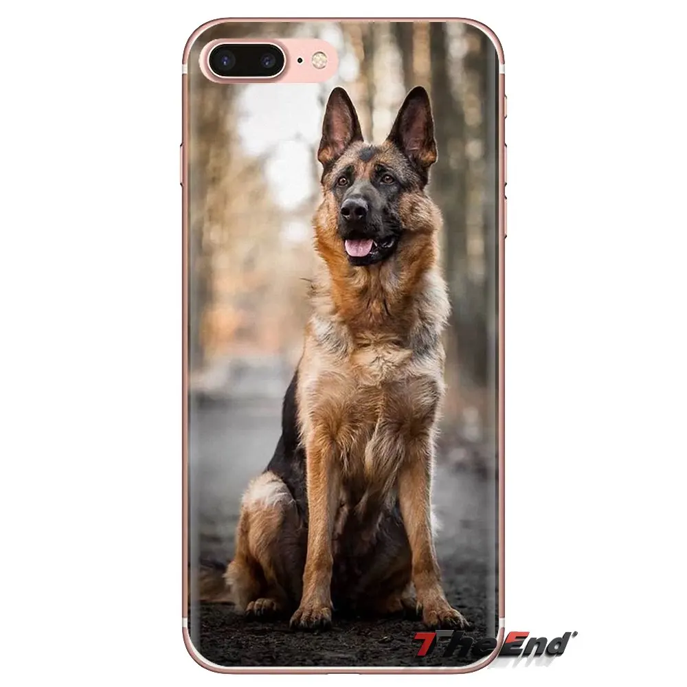 german shepherd dog Soft Transparent Shell Covers For Huawei Mate Honor 4C 5C 5X 6X 7 7A 7C 8 9 10 8C 8X 20 Lite Pro |