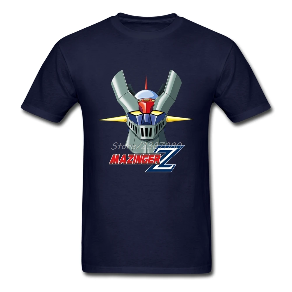 Футболка Mazinger Z с коротким рукавом Мужская футболка на заказ новый стиль Geek XXXL